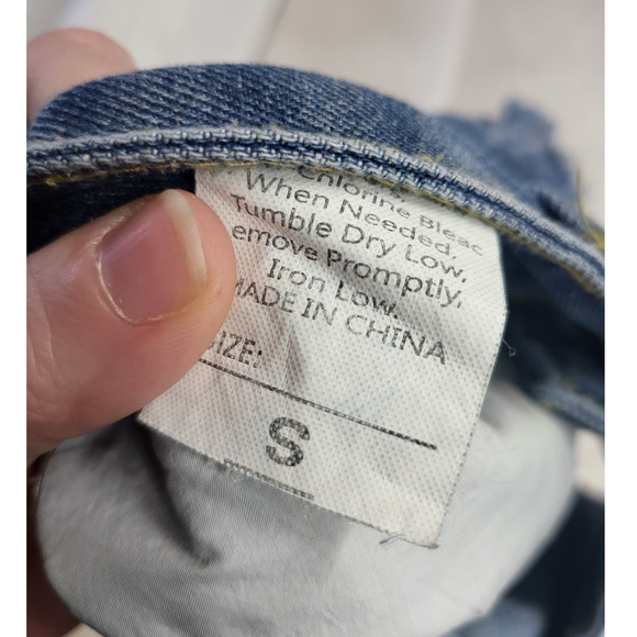 Shein Cutoff Shorts - Medium Wash - Small - Picture 3 of 3